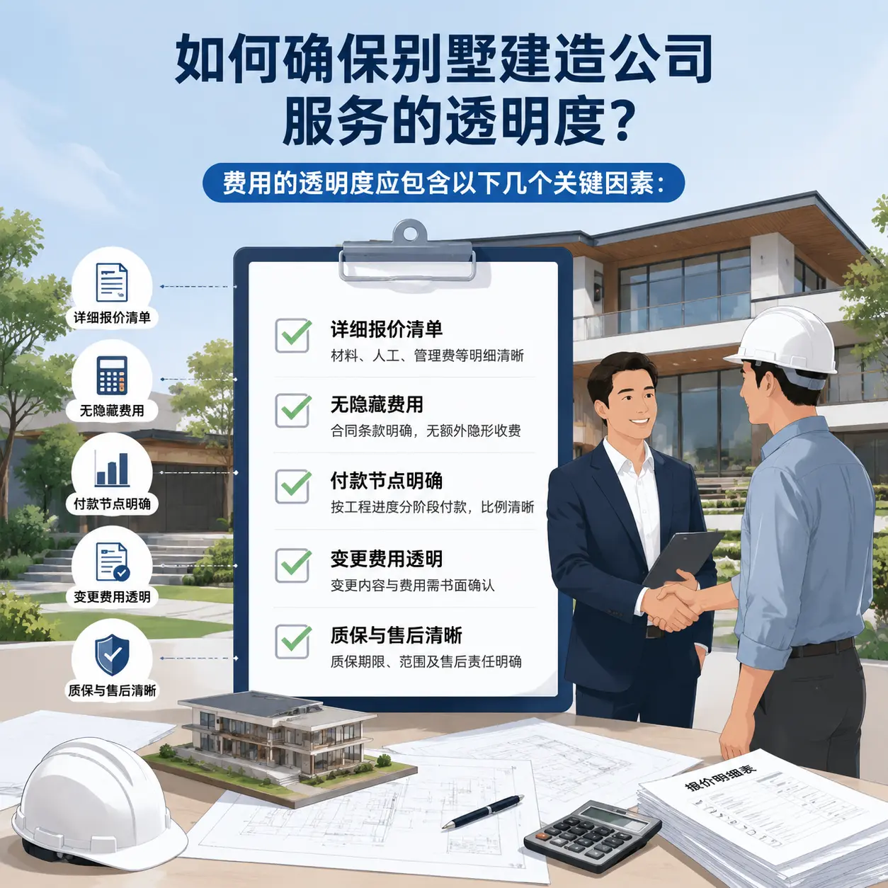 在 正安 如何确保别墅建造公司服务的透明度?