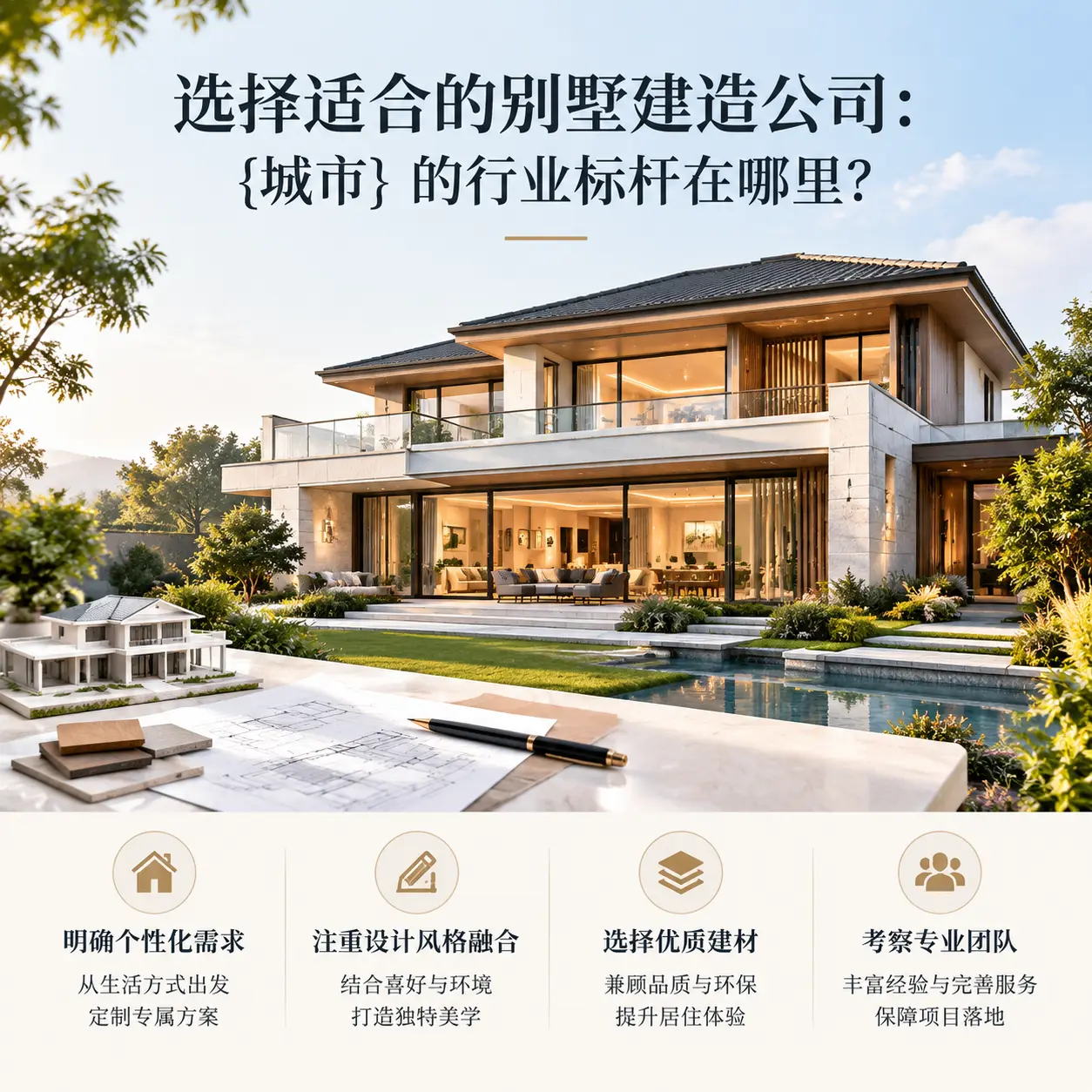 选择适合的别墅建造公司: 正安 的行业标杆在哪里?
