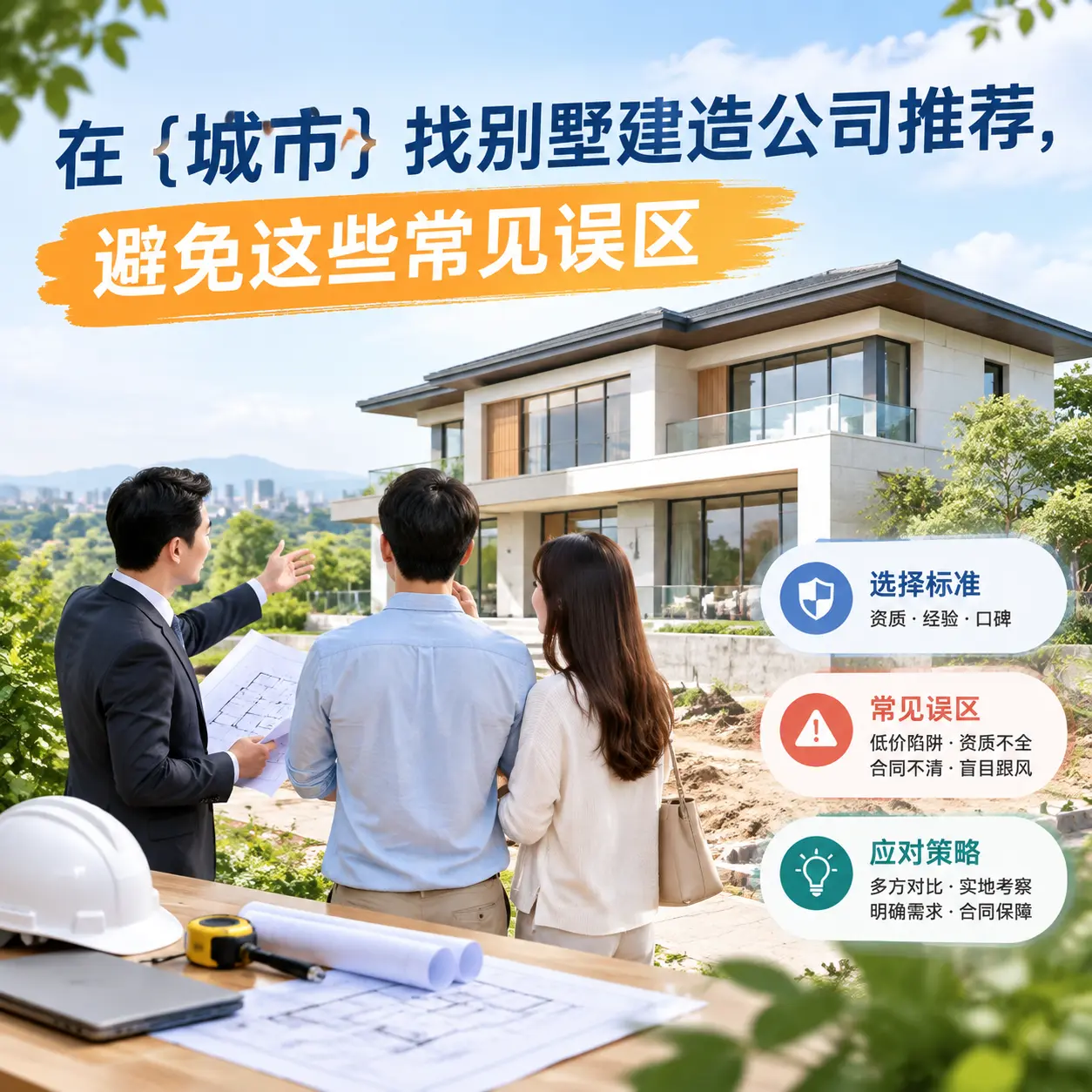 在 正安 找别墅建造公司推荐,避免这些常见误区