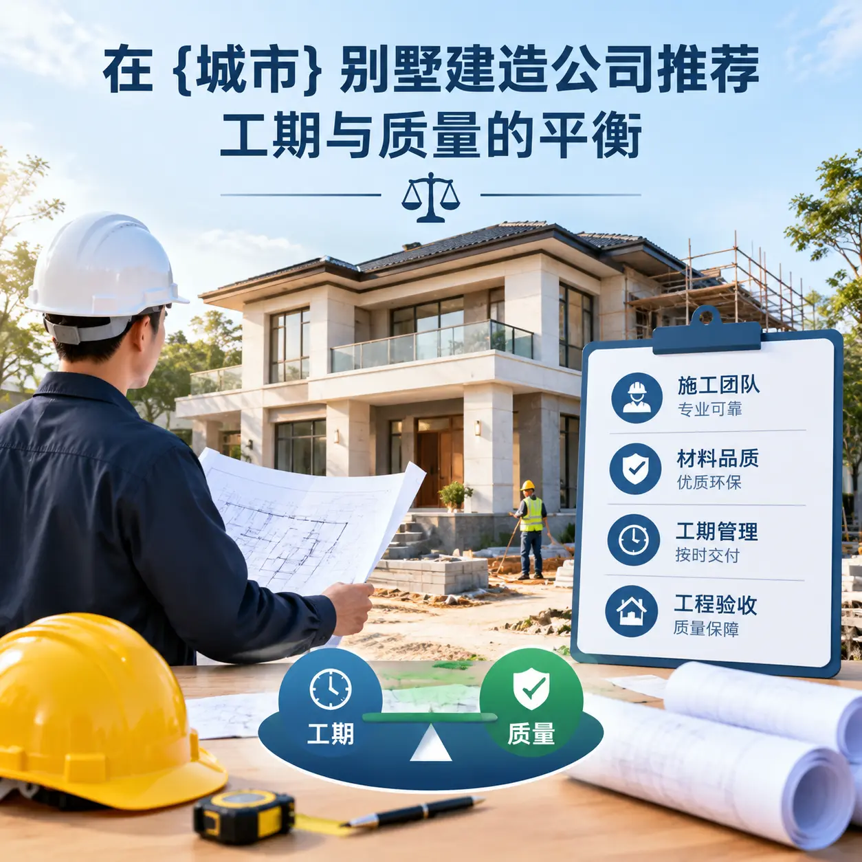 在 正安 别墅建造公司推荐，工期与质量的平衡