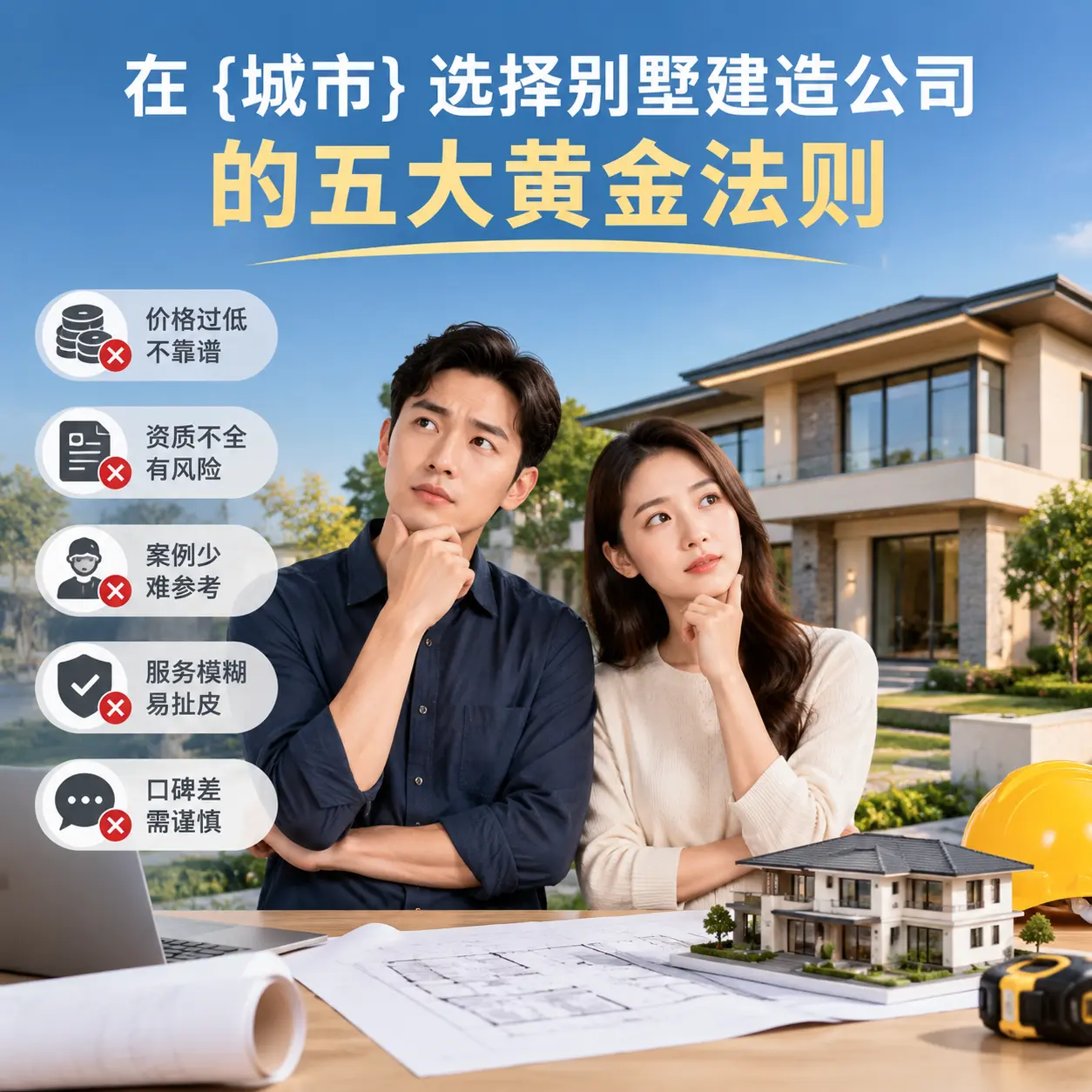 在 正安 选择别墅建造公司的五大黄金法则