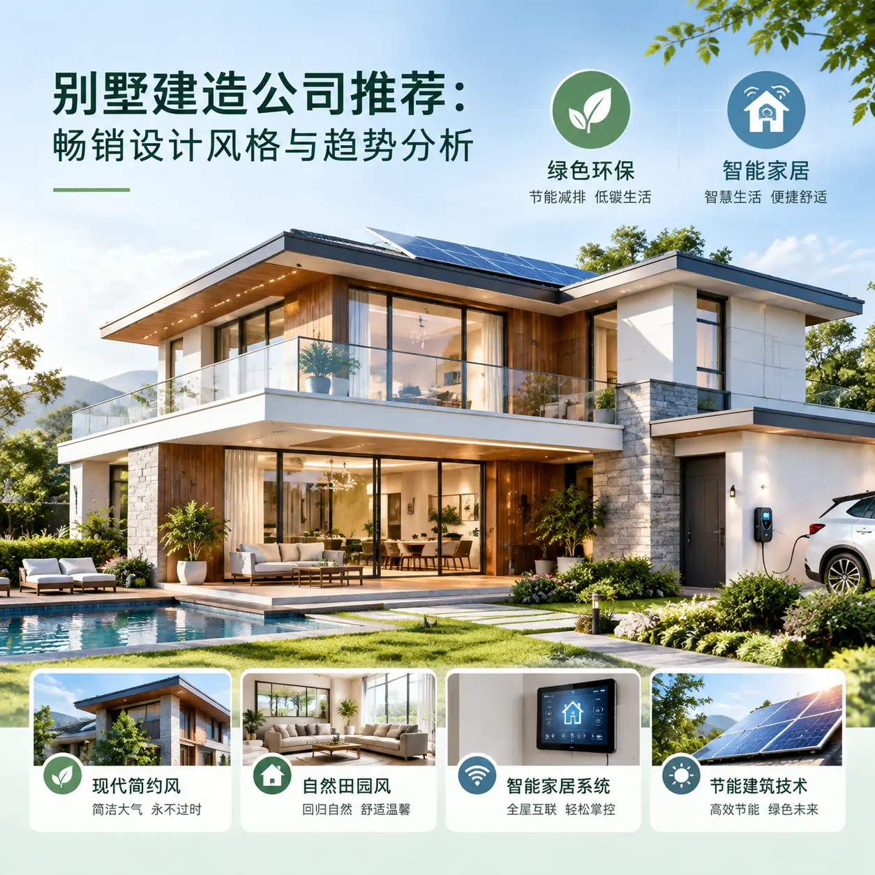 别墅建造公司推荐: 正安 畅销设计风格与趋势分析