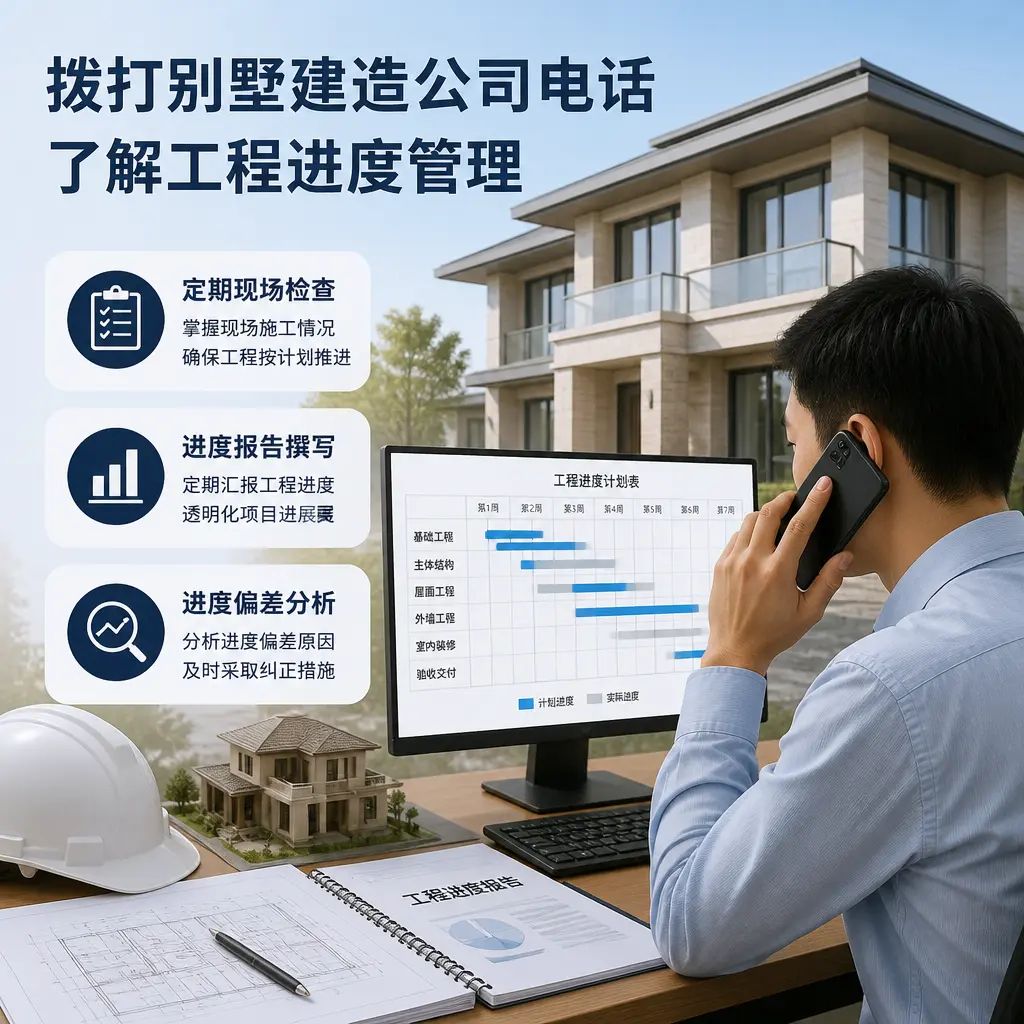 拨打正安别墅建造公司电话，了解工程进度管理